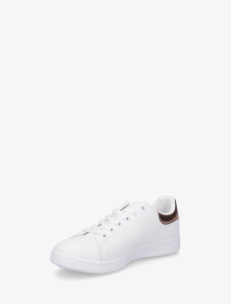 Baskets classique en simili - Rose gold - 3