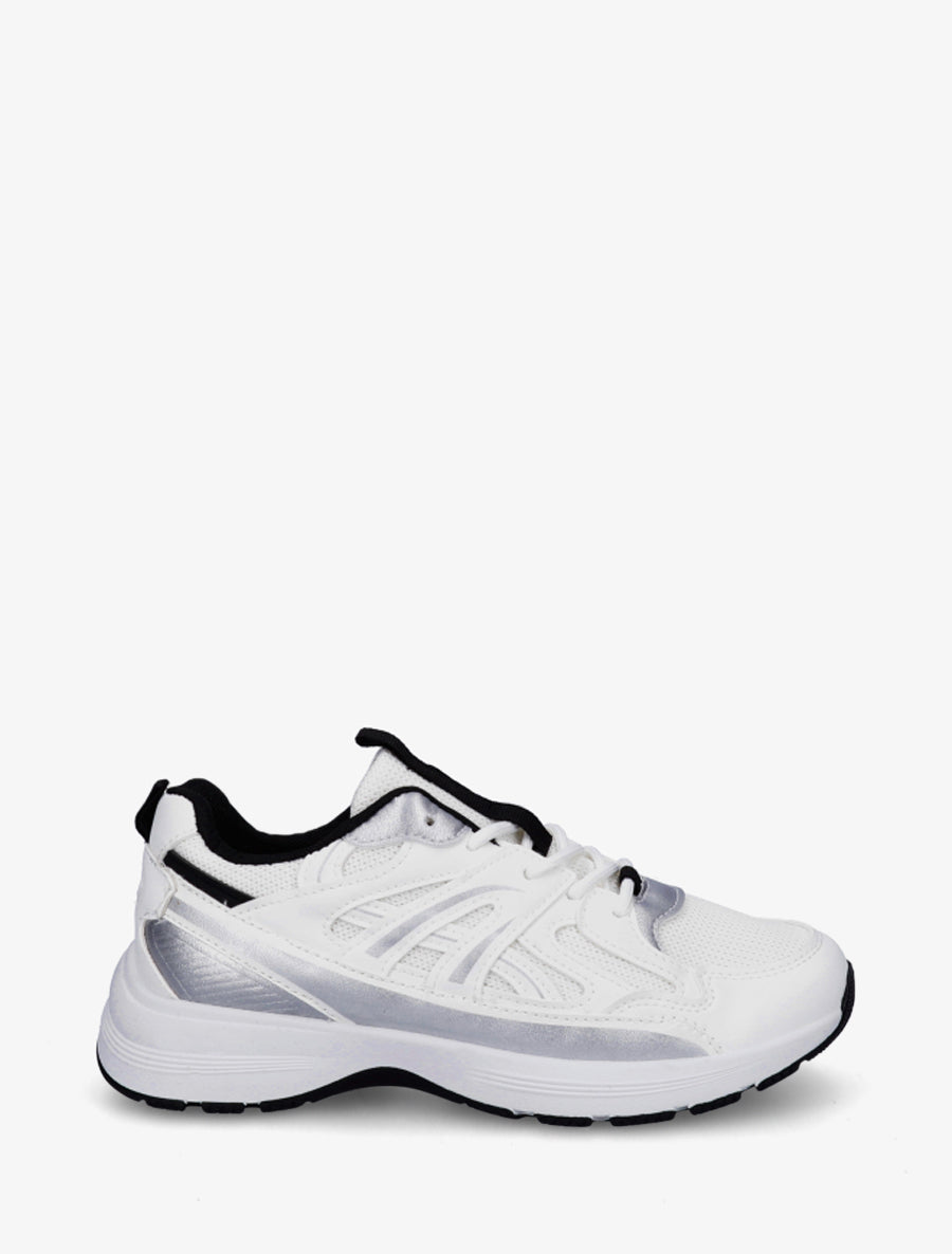 Baskets classiques stylisées - Blanc - 1