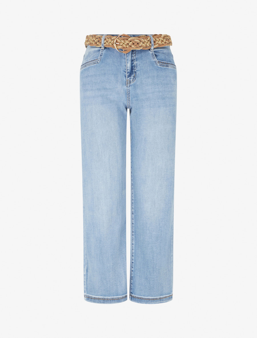 Jean standard coupe droite - Bleu - 1