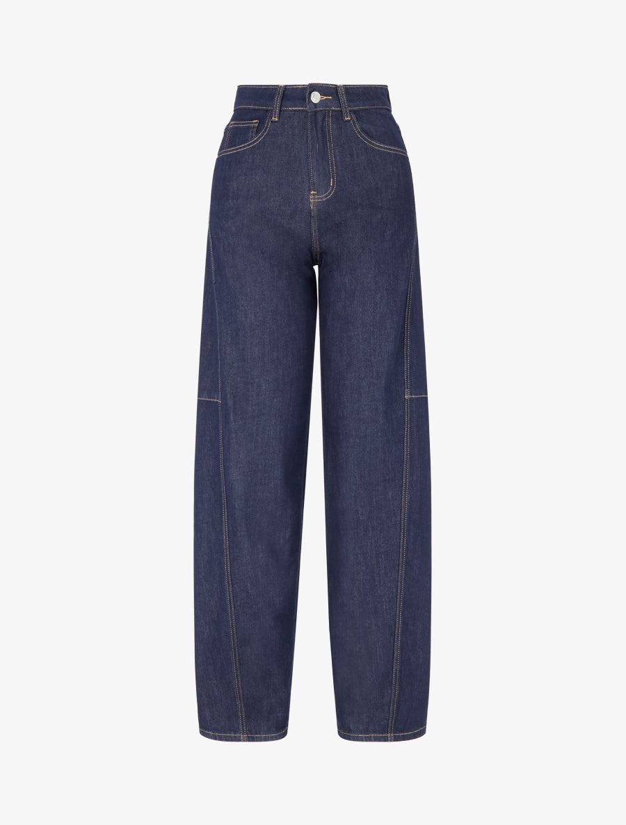Jean standard coupe droite - Bleu brut - 1