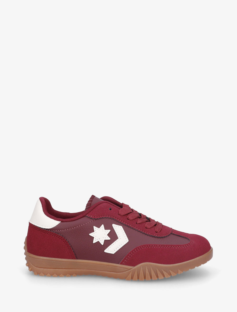 Baskets à empiècement étoile - Bordeaux - 1