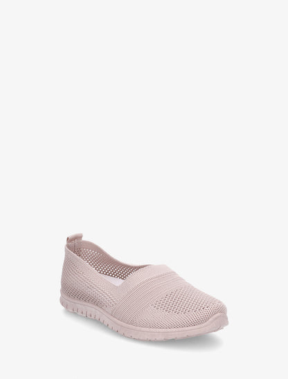 Slip-on en maille - Rose - 2