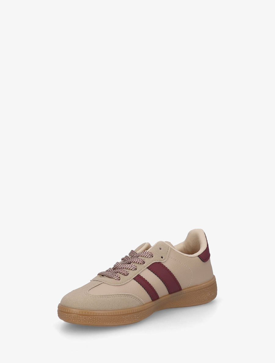 Baskets à bandes contrastantes - Taupe - 3