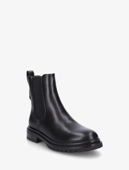 Chelsea boots à contrefort stylisé - Noir - 2
