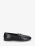 Mocassins en simili à boucle bijou - Noir - 1