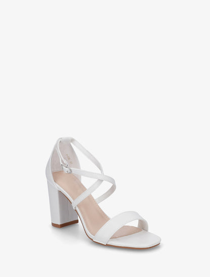 Sandales à brides croisées - Blanc - 2