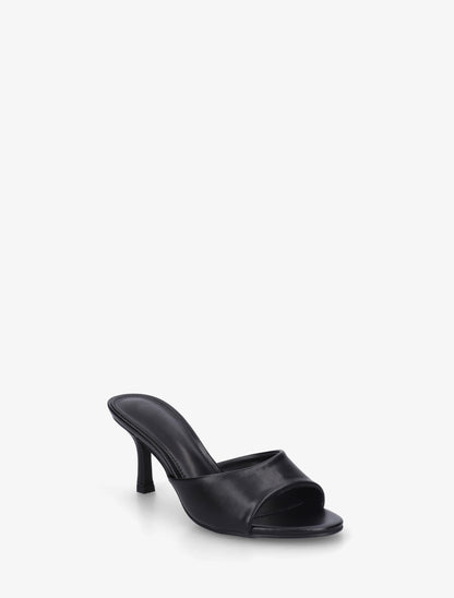 Mules classiques en simili - Noir - 2