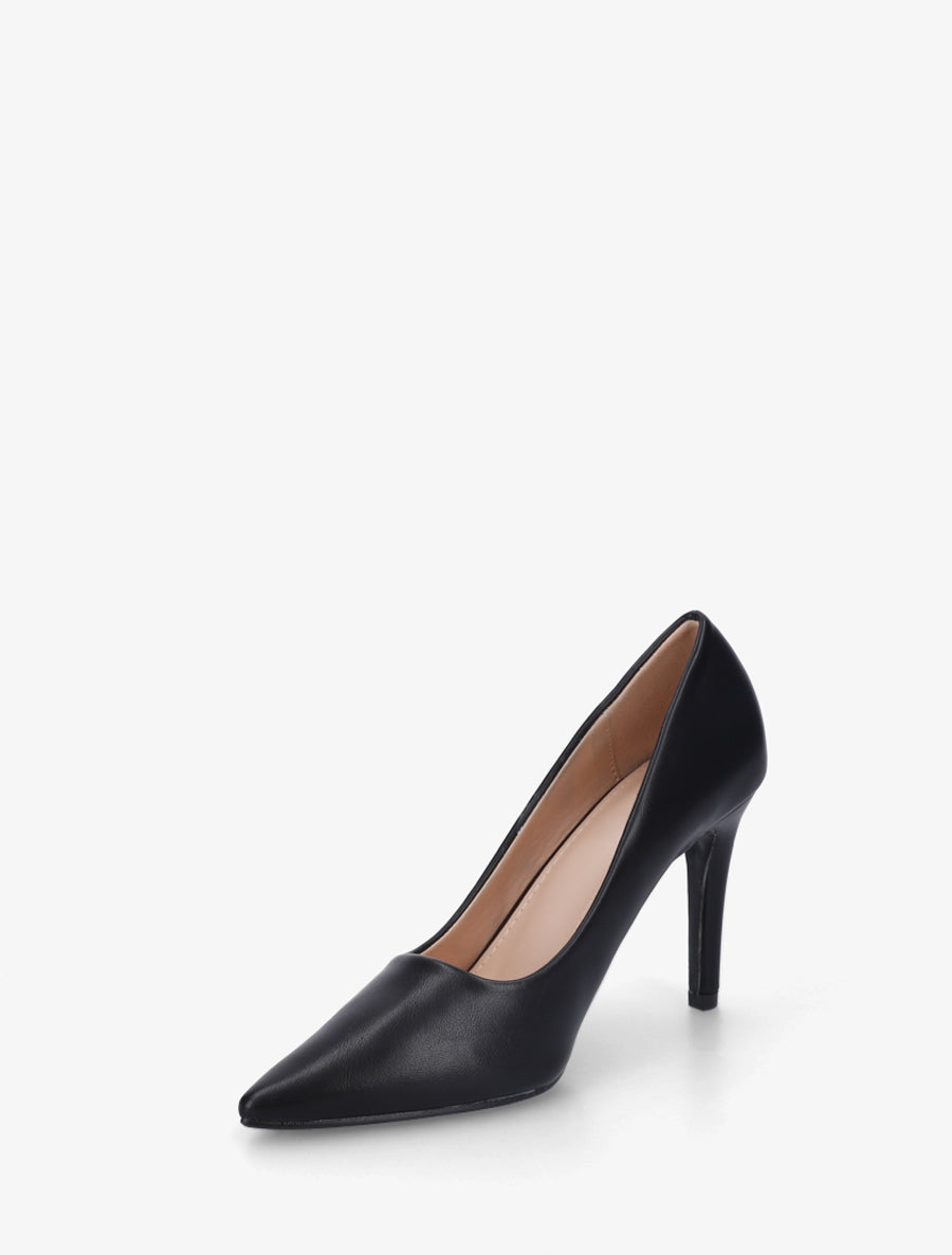 Escarpins classiques à talon aiguille - Noir - 3