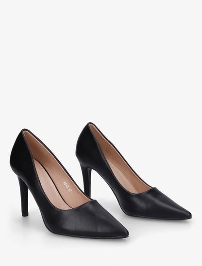 Escarpins classiques à talon aiguille - Noir - 4