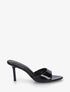 Mules vernies à talon - Noir - 1