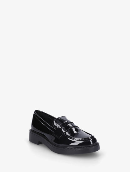 Mocassins en simili vernis - Noir - 2