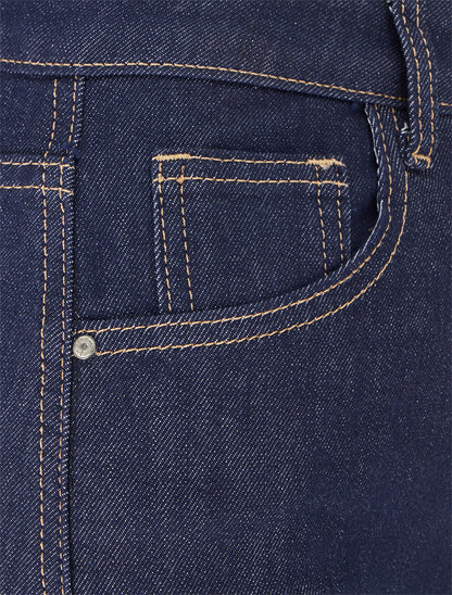 Jean standard coupe droite - Bleu brut - 3